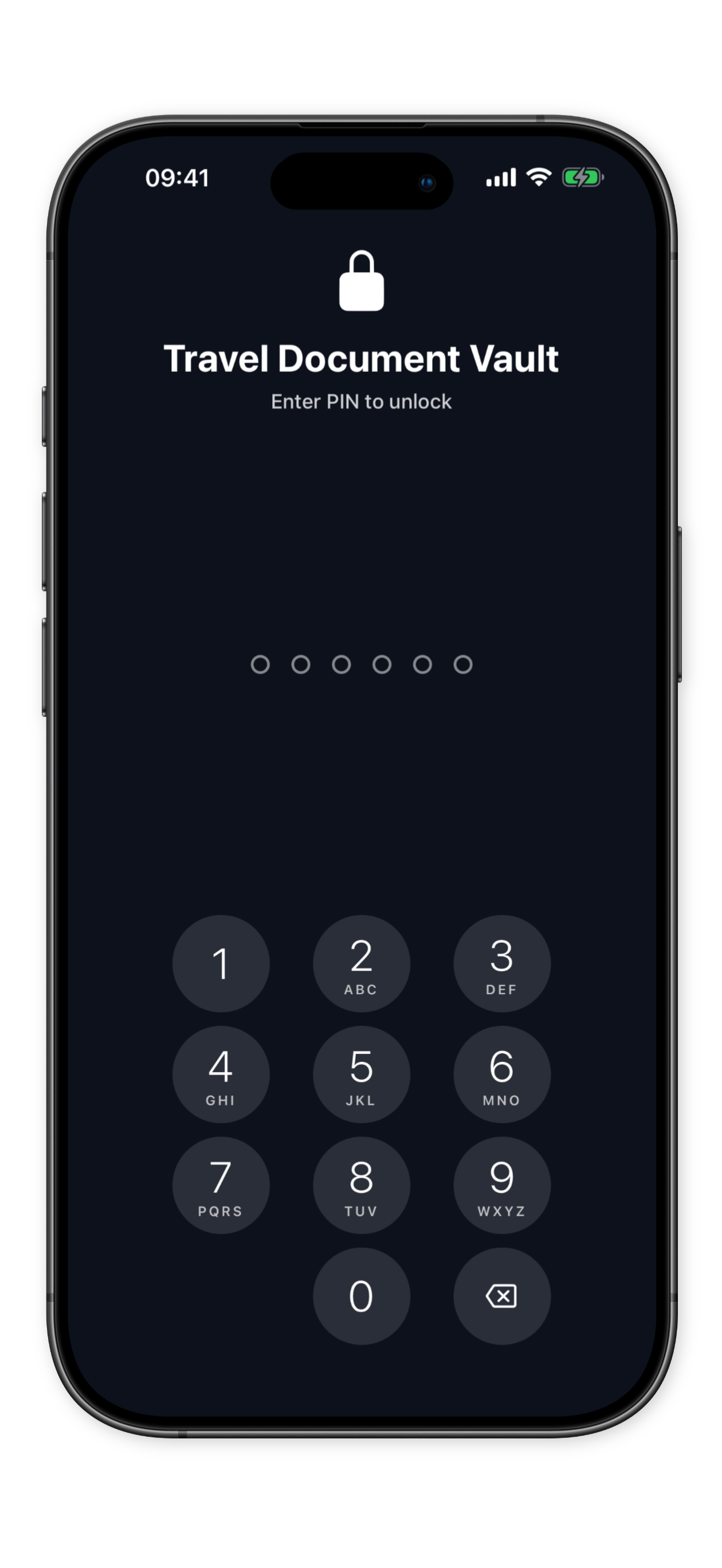 PIN lock screen for privacy you can trust
